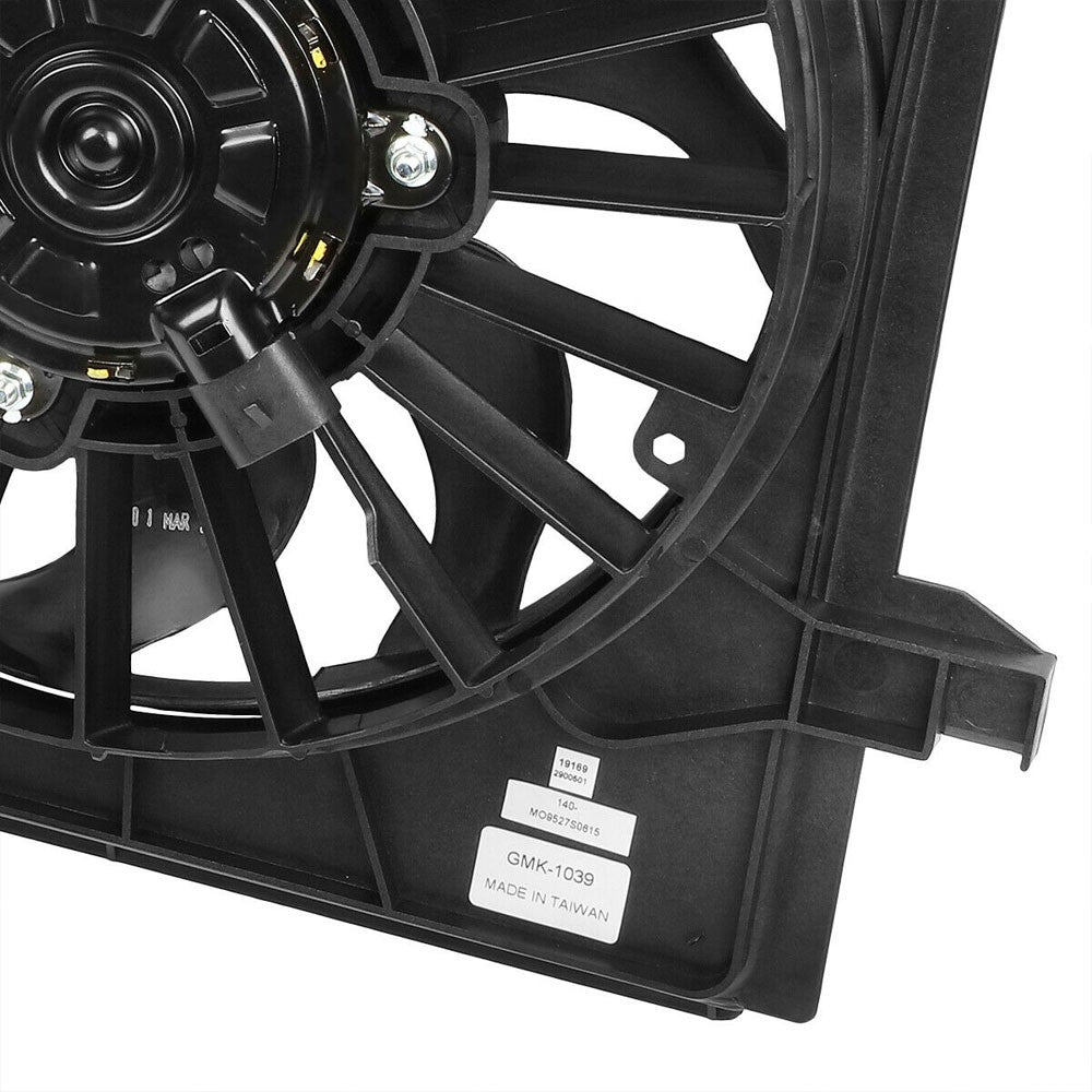 BFC Radiator Fan Assembly For 07-12 Malibu 2.2L 2.4L 3.5L 3.6L 3.9L