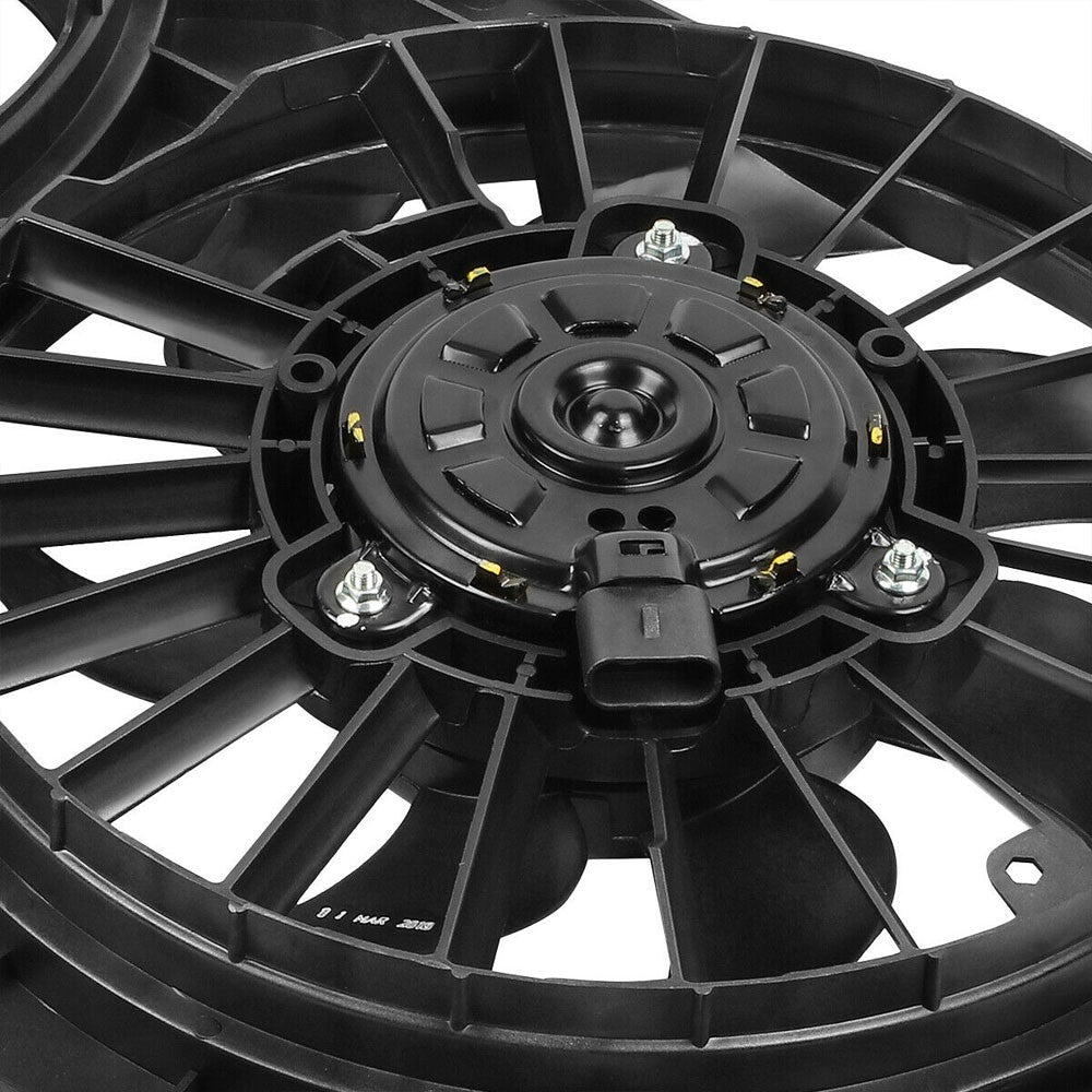 BFC Radiator Fan Assembly For 07-12 Malibu 2.2L 2.4L 3.5L 3.6L 3.9L