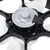 BFC Radiator Fan Assembly Replacement Kit For 99-00 Honda Civic