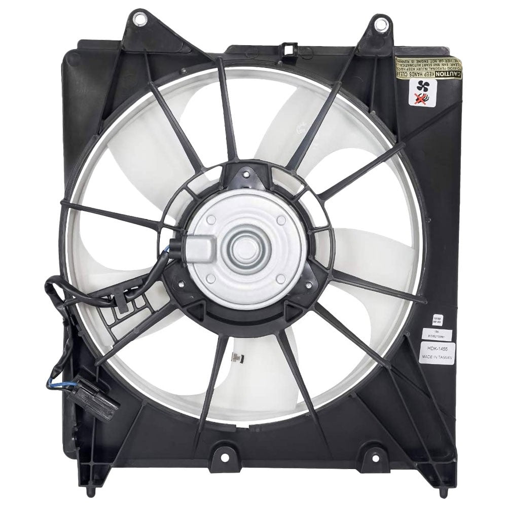 BFC OE Style Radiator Fan Assembly Replacement Kit For 15-19 Honda Fit 32-RFA-0186