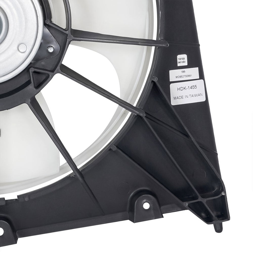 BFC Radiator Fan Assembly Replacement Kit For 15-19 Honda Fit