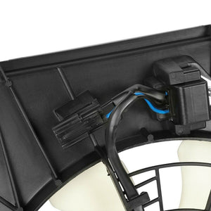 BFC ABS Plastic AC Condenser Fan Assembly For 10-14 Honda CR-V