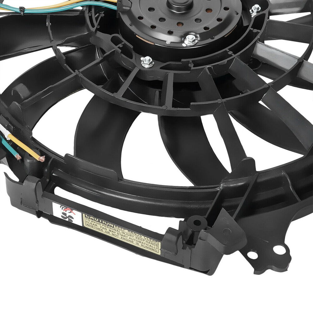 BFC Radiator Fan Assembly Kit For 02-09 Audi A4/A4 Quattro 3.0L 3.2L