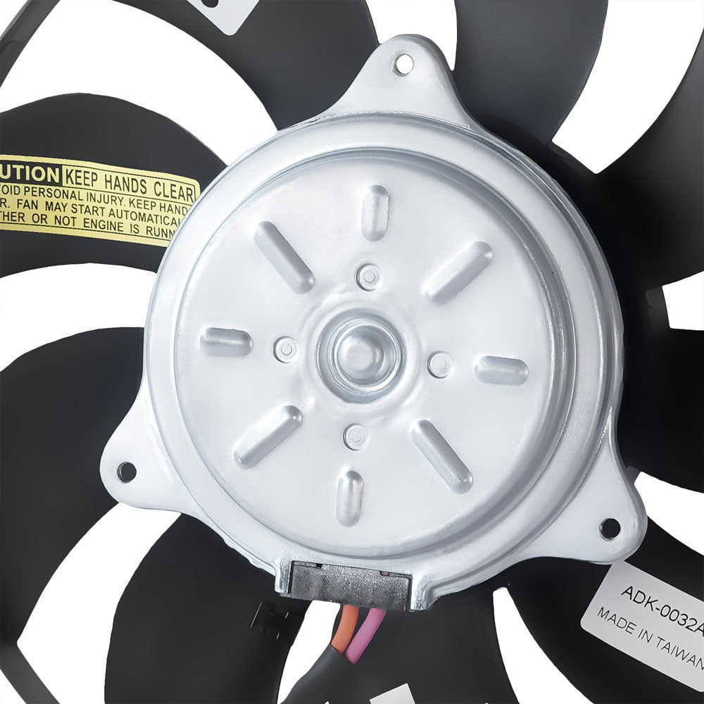 ABS Plastic Factory Style Radiator Fan For 02-08 Audi A4/A4 Quattro 1.8T 2.0T