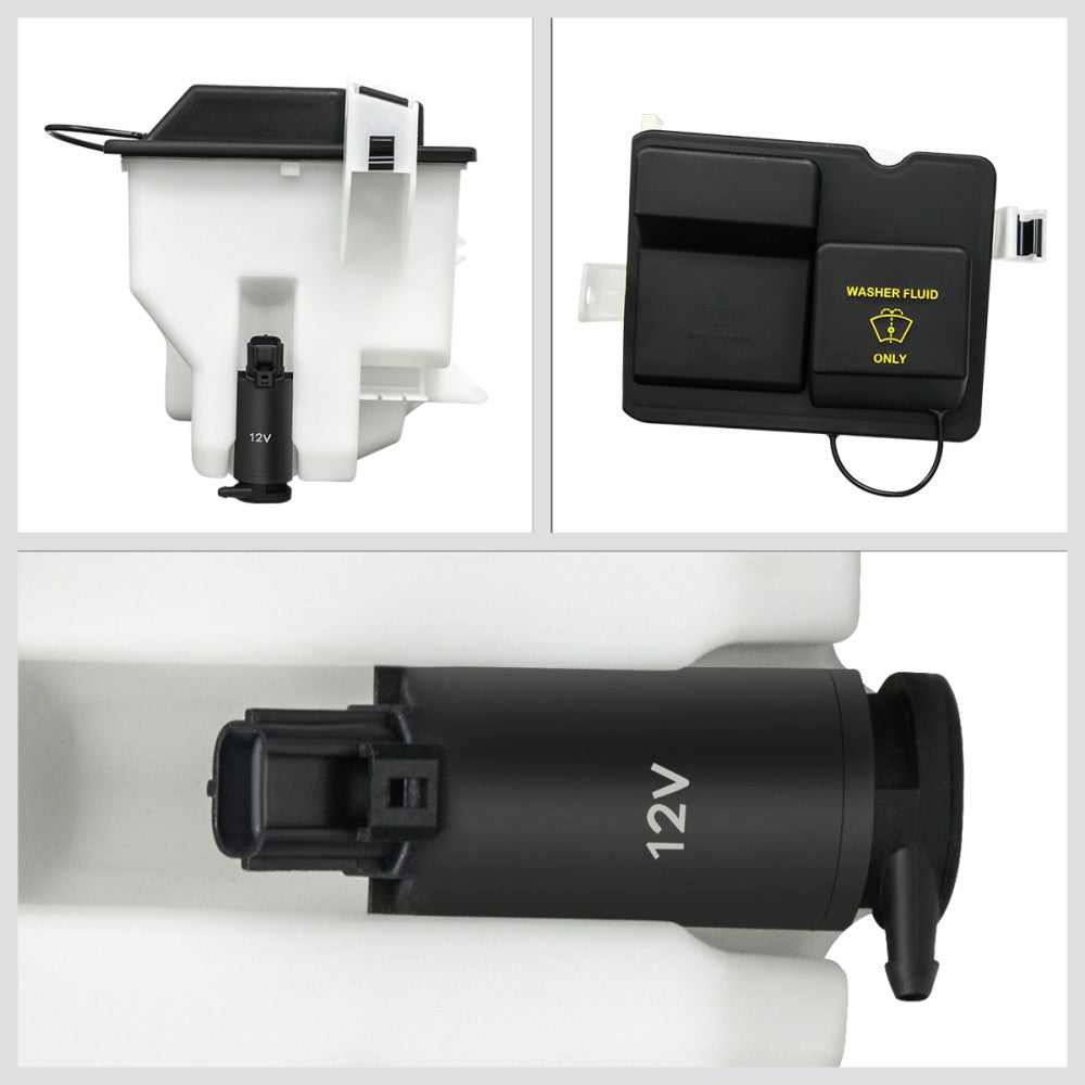 Windshield Washer Reservoir Tank Pump+Cap
 98-03 F150/04 F150 Heritage BFC-WTANK-FOR1288123