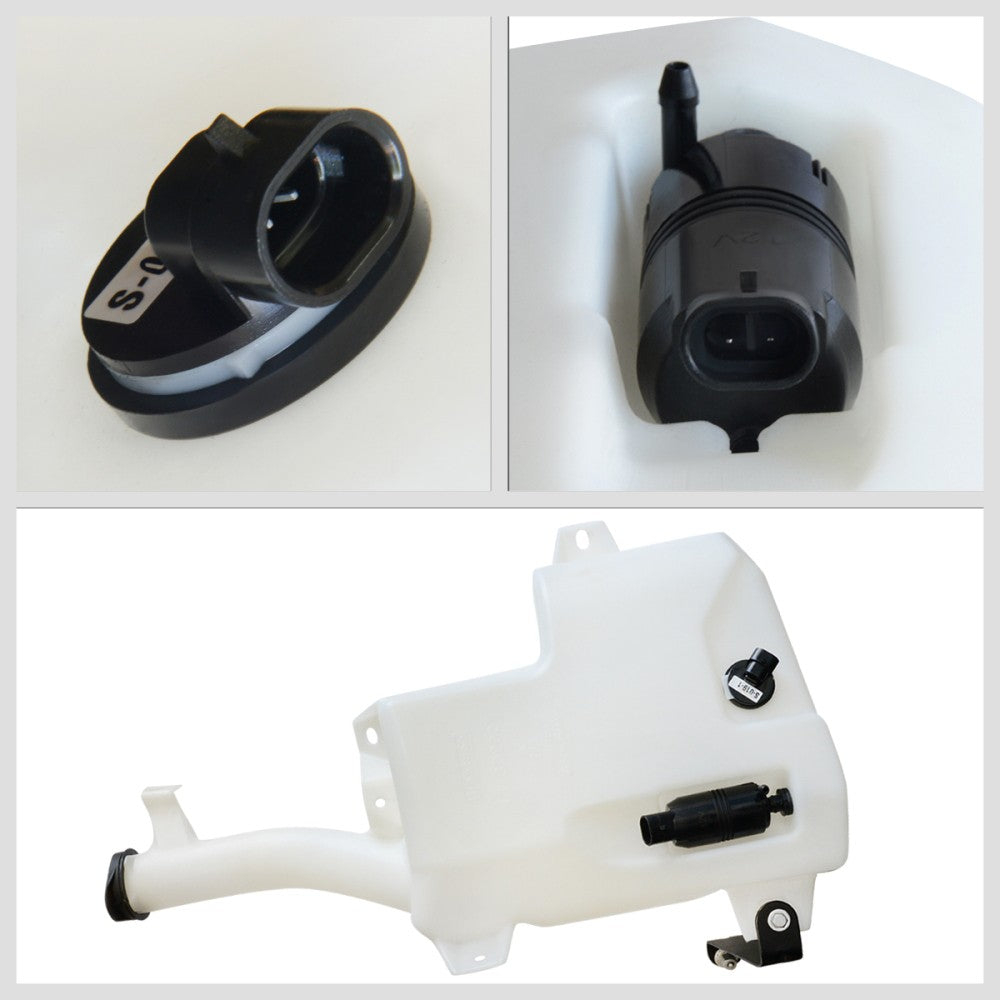 Windshield Washer Reservoir Tank Pump+Cap+Sensor 03-07 Cadillac CTS BFC-WTANK-GM1288198