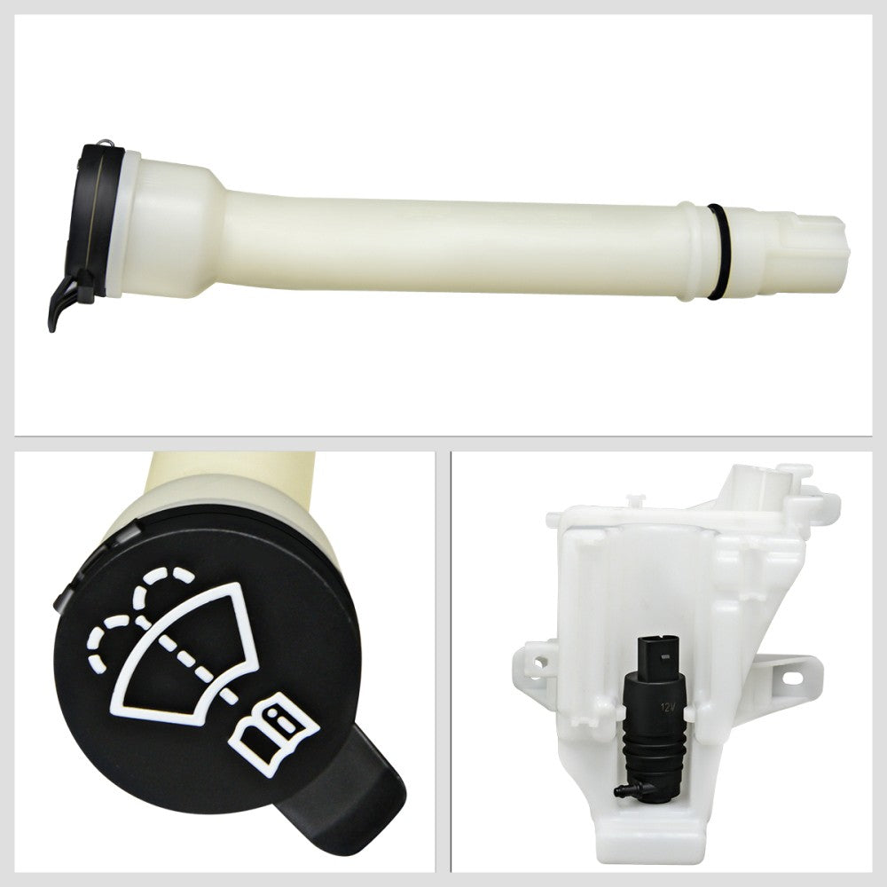 Windshield Washer Reservoir Tank Pump+Cap+Filler Tube 12-16 Sonic T300 BFC-WTANK-GM1288221
