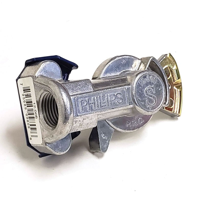 Phillips 11-715 Coiled Air Brake Hose+12-006/008 Gladhand For Freight Trailer-Trailer Brake Parts-BuildFastCar-BFC-TTP-MSC-CAGH-0003