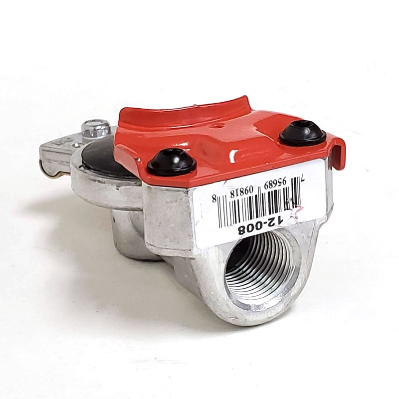 Phillips 12-008 Red Emergency Straight Mount Gladhand For Tractor/Trailer-Trailer Brake Parts-BuildFastCar-BFC-TTP-GLHD-PHIL-12-008