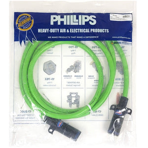 Phillips 30-2050 ABS LECTRAFLEX 12' Straight Cable Electrical Assembly PERMAPLUG