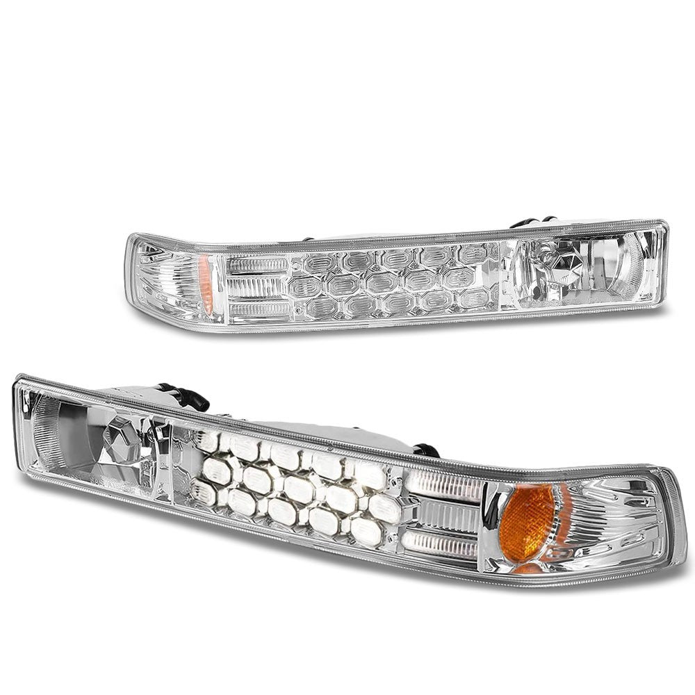 98-05 Blazer/S10 Clear Lens/Amber Turn Signal Bumper Light