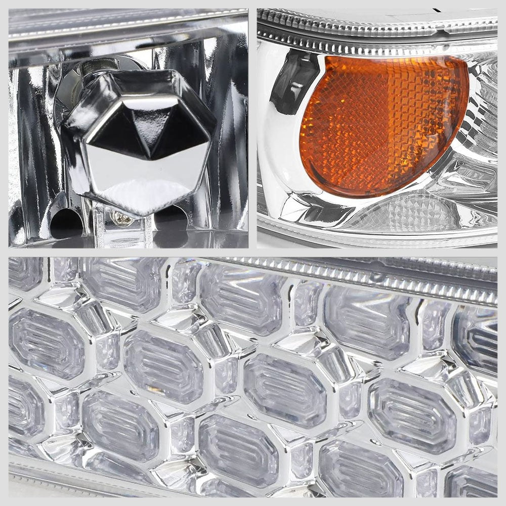98-05 Blazer/S10 Clear Lens/Amber Turn Signal Bumper Light
