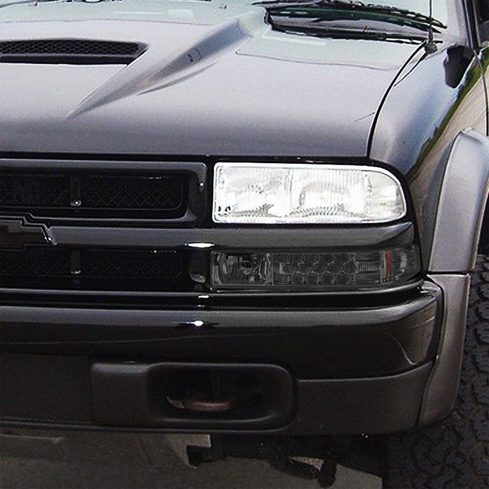 98-05 Blazer/S10 Smoke Lens/Amber Turn Signal Bumper Light