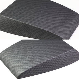 Universal Black Carbon Fiber Design Style Air Flow Vent Bonnet Hood Scoop Cover-Exterior-BuildFastCar