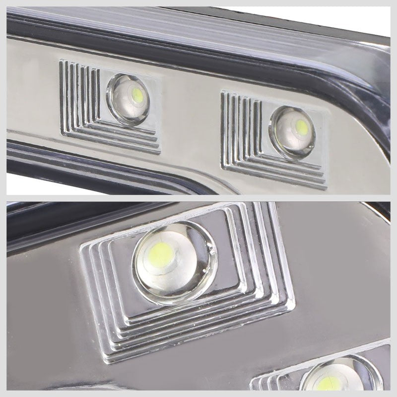 Universal DC 12V L-Shape Clear Len Chrome Housing Fog Light+Toggle Switch+Wiring-Lighting-BuildFastCar-BFC-FOLK-SW-UNI-CH