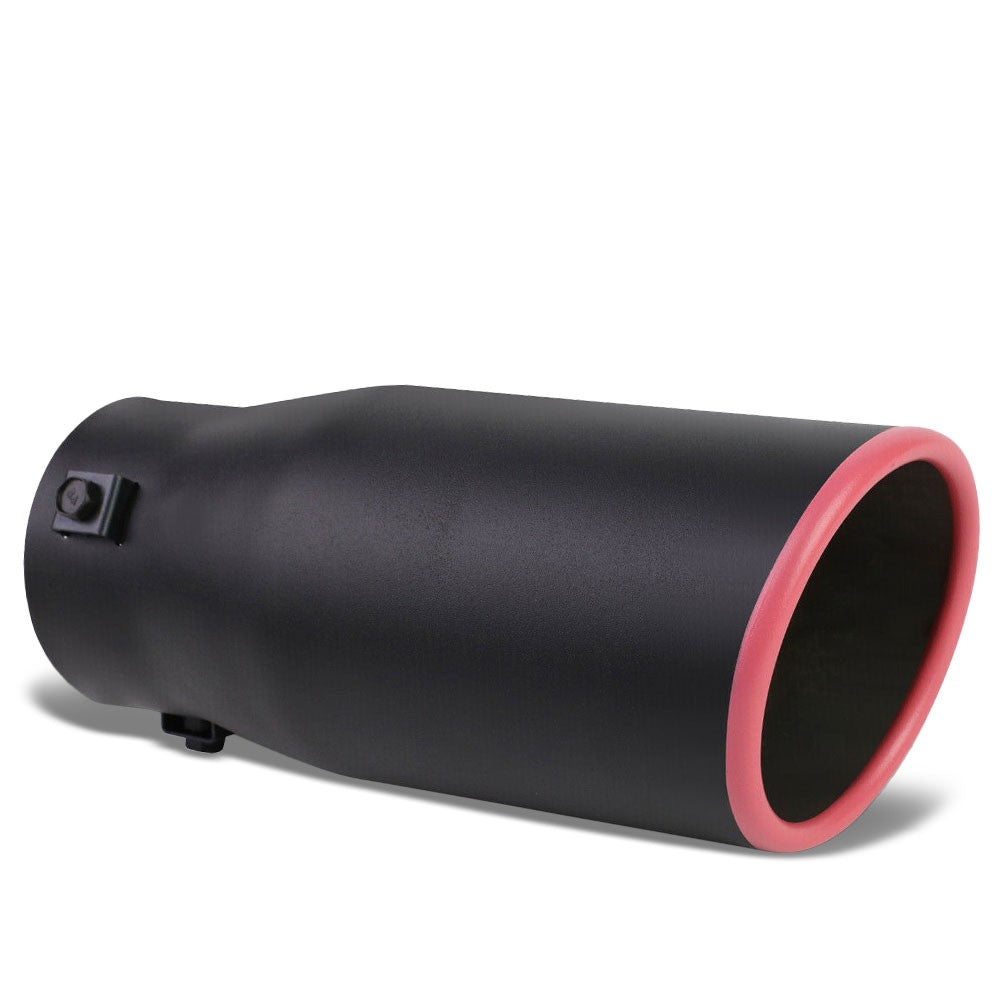 Round Diagonal Cut/Rolled Edge Tip Exhaust Muffler Tips