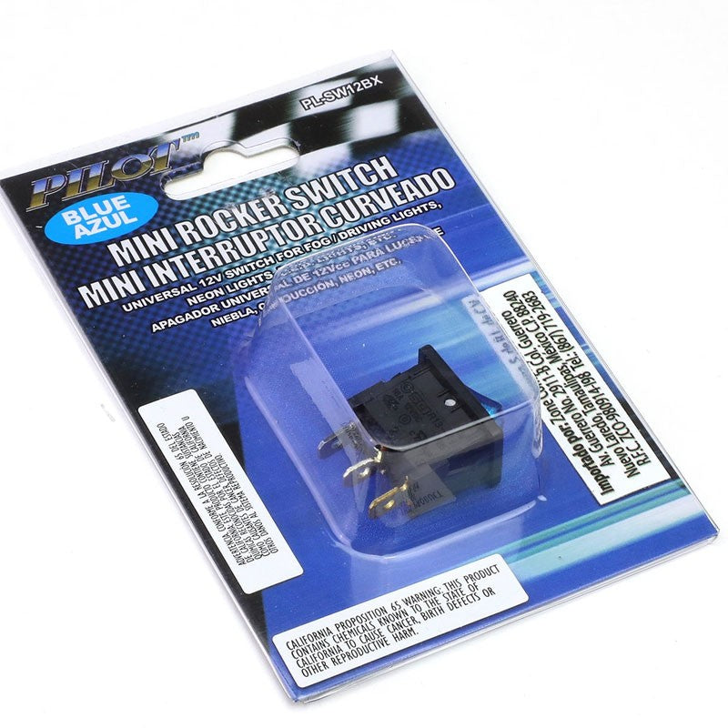 Car Boat Truck 12V 20A 3 Pin On/Off Blue LED Rocker Power Toggle Switch Control-Control Switches-BuildFastCar-BFC-CONSW-T1-BL