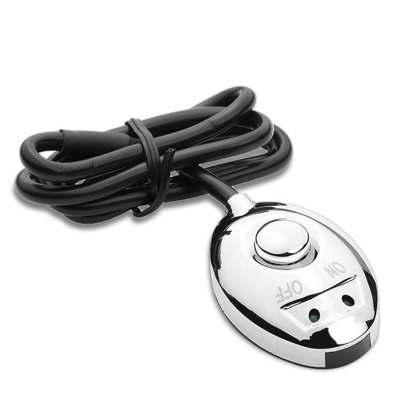 Car/Truck 12V 3 Wire Push On/Off Silver Fog Brake Light Control Toggle Switch-Control Switches-BuildFastCar-BFC-CONSW-T2-SL