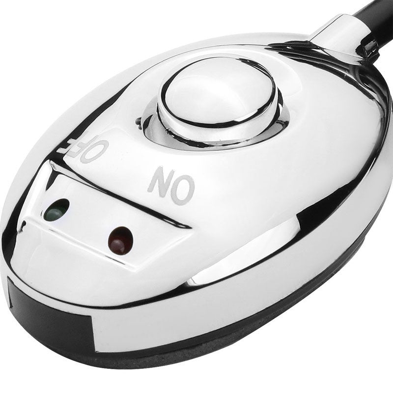 Car/Truck 12V 3 Wire Push On/Off Silver Fog Brake Light Control Toggle Switch-Control Switches-BuildFastCar-BFC-CONSW-T2-SL