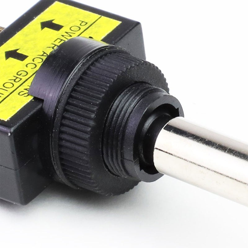 Car Boat Truck 12V 20A 3 Pin On/Off Billet Fog Brake Light Toggle Switch Control-Control Switches-BuildFastCar-BFC-CONSW-T3-BIL