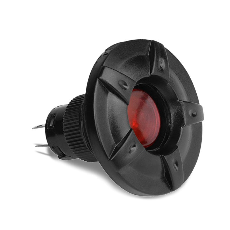 Car Boat Truck 12V 20A 3 Pin On/Off Red LED Fog Brake Light Switch Control-Control Switches-BuildFastCar-BFC-CONSW-T4-ROD