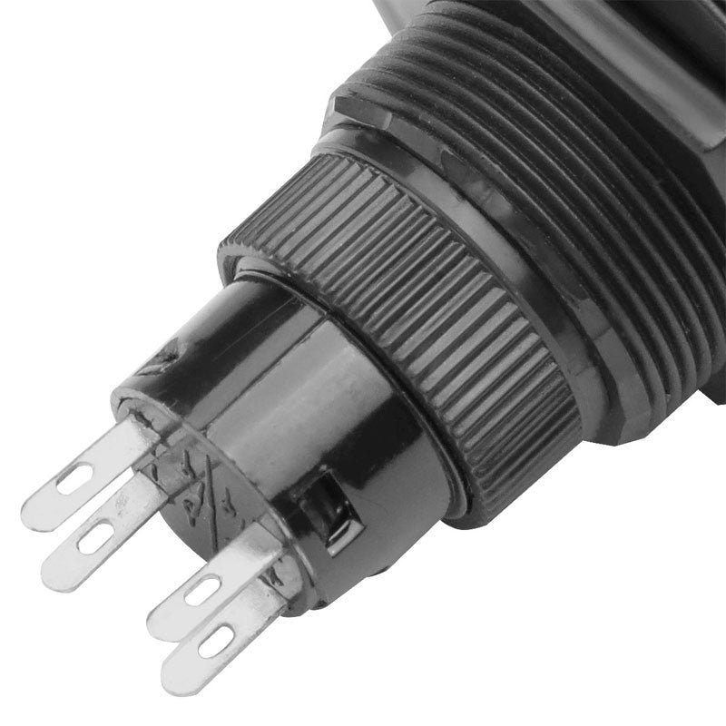 Car Boat Truck 12V 20A 3 Pin On/Off Red LED Fog Brake Light Switch Control-Control Switches-BuildFastCar-BFC-CONSW-T4-ROD