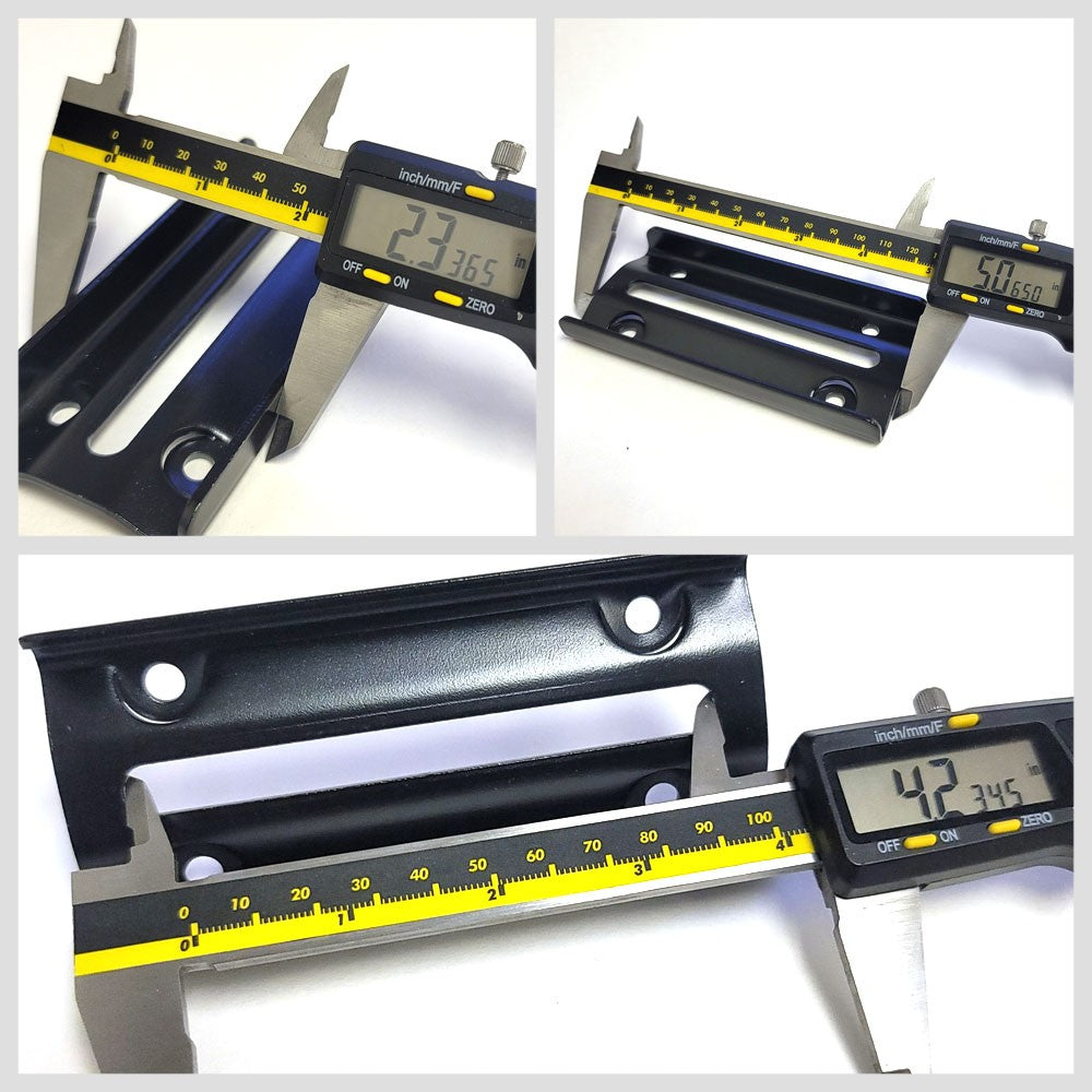 2X Transglobal 210300-BA Flush Mount Top Fixture Bracket Door Repair TTP-HI-PROOH210300-BA-X2