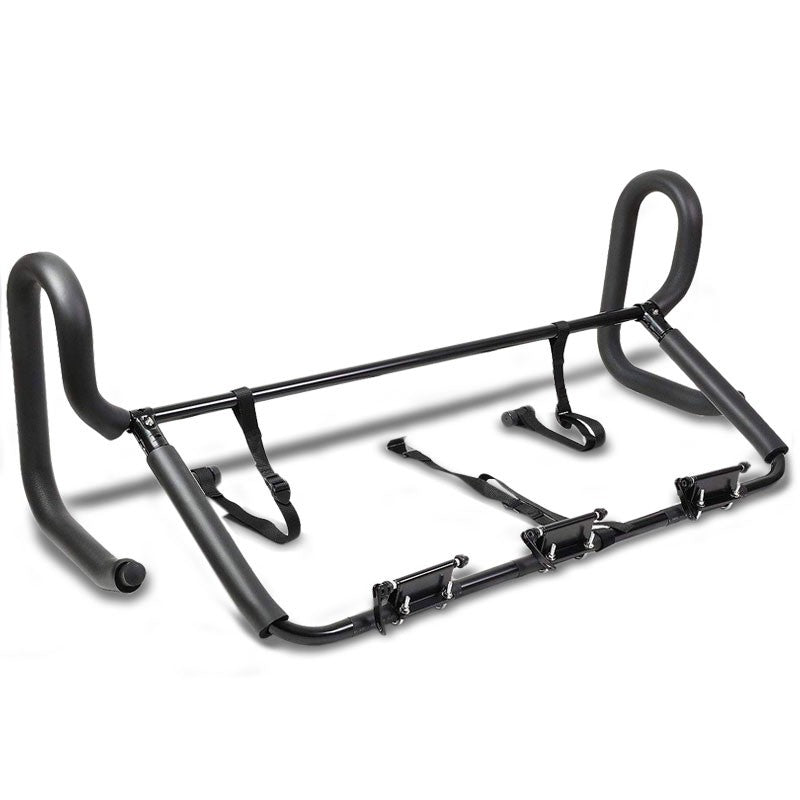 Black Fold-Up Pickup Trunk Bed Fork Mount Style Bike Bicycle Carrier Holder-Exterior-BuildFastCar