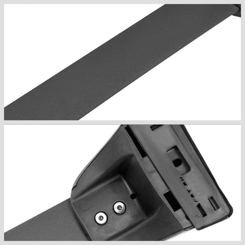 Black Aluminum OE Style Bolt-On Top Roof Rack Rail Cross Bar For 07-12 CX-7-Roof Parts-BuildFastCar