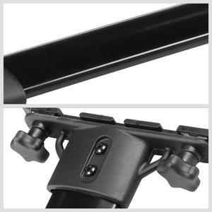 Black Aluminum OE Style BoltOn Top Roof Rack Rail Cross Bar For 01-07 Highlander-Exterior-BuildFastCar