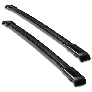 Black Aluminum OE Style Bolt-On Top Roof Rack Rail Cross Bar For 05-10 Odyssey-Exterior-BuildFastCar