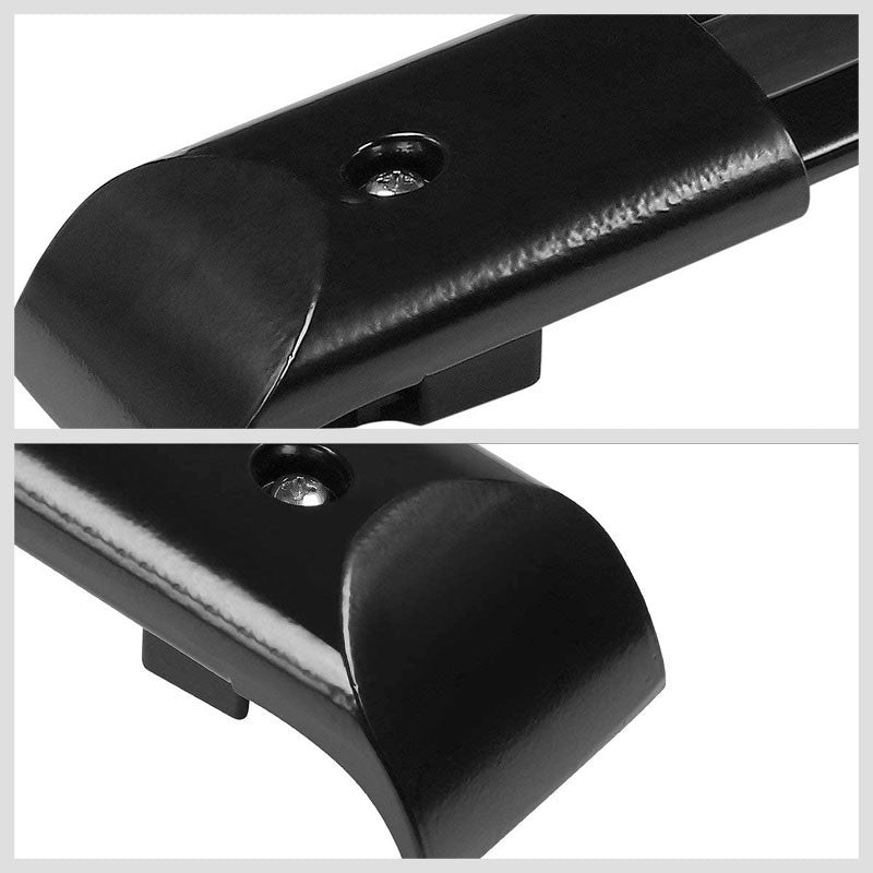 Black Aluminum OE Style Bolt-On Top Roof Rack Rail Cross Bar For 05-10 Odyssey-Exterior-BuildFastCar