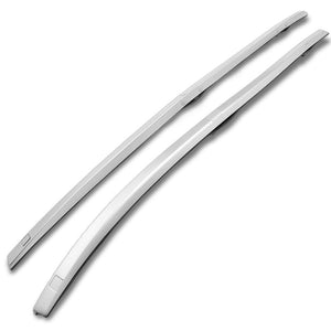 Silver ABS Plastic OE Style Bolt-On Top Roof Rack Side Bar For 12-16 CR-V LX-Exterior-BuildFastCar