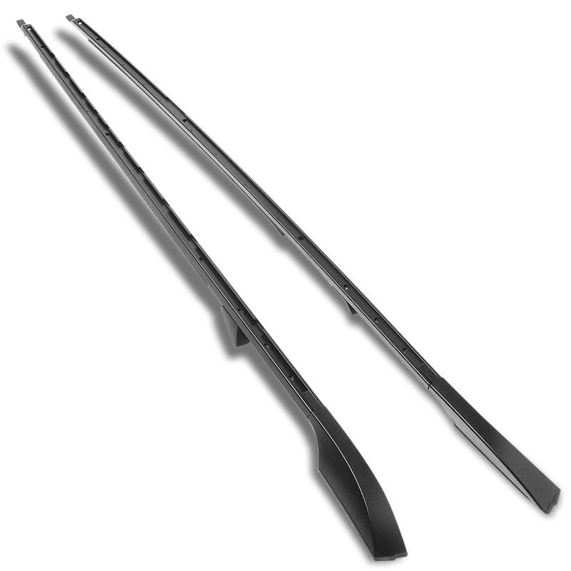 Black ABS Plastic OE Style Bolt-On Top Roof Rack Side Bar For 05-16 LR4 LR4-Exterior-BuildFastCar