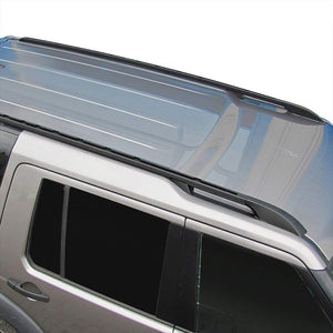 Black ABS Plastic OE Style Bolt-On Top Roof Rack Side Bar For 05-16 LR4 LR4-Exterior-BuildFastCar