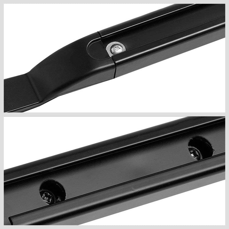 Black ABS Plastic OE Style Bolt-On Top Roof Rack Side Bar For 05-16 LR4 LR4-Exterior-BuildFastCar
