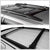 Black Aluminum OE Style Bolt-On Top Roof Rack Rail Cross Bar For 11-18 Sienna-Exterior-BuildFastCar