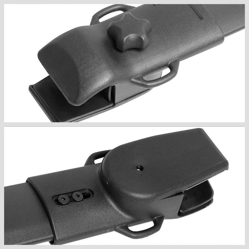 Black Aluminum OE Style Bolt-On Top Roof Rack Rail Cross Bar For 11-18 Sienna-Exterior-BuildFastCar