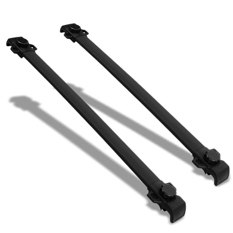 OE Black Roof Rack Luggage/Cargo Rail Crossbar Bar For 07-17 Patriot MK74 DOHC-Roof Parts-BuildFastCar