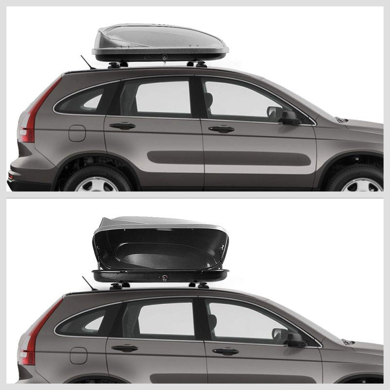 FCA Roof Box 360 Litres for 500 L and 500 X ABS Plastic High