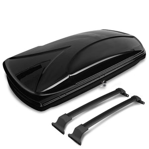 Roof Box (Black, Aluminum/ ABS Plastic, OE) Works With 16-19 Buick Envision 2.0L/2.5L DOHC