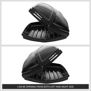 Black Aluminum/ABS Plastic OE Roof Box For 09-16 Audi Q5 8R 2.0L/3.0L/3.2L DOHC