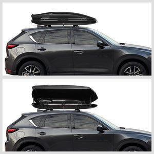 Black Aluminum/ ABS Plastic OE Roof Box For 17-19 Mazda CX-5 2.0L/2.2L/2.5L DOHC