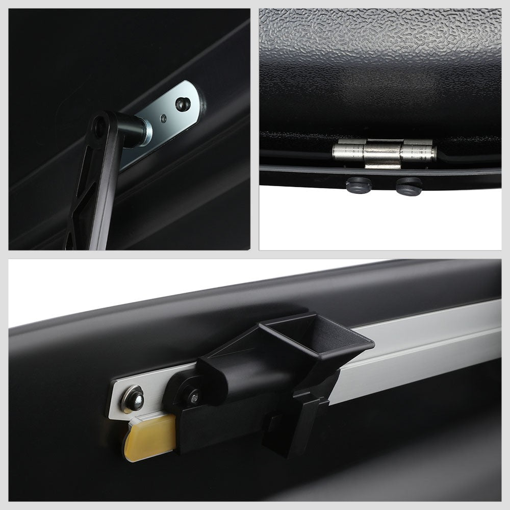 BFC-RFBX-8166-GBK 11cu Ft Black Roof Top Cargo Box Carrier Storage BFC-RFBX-8166-GBK