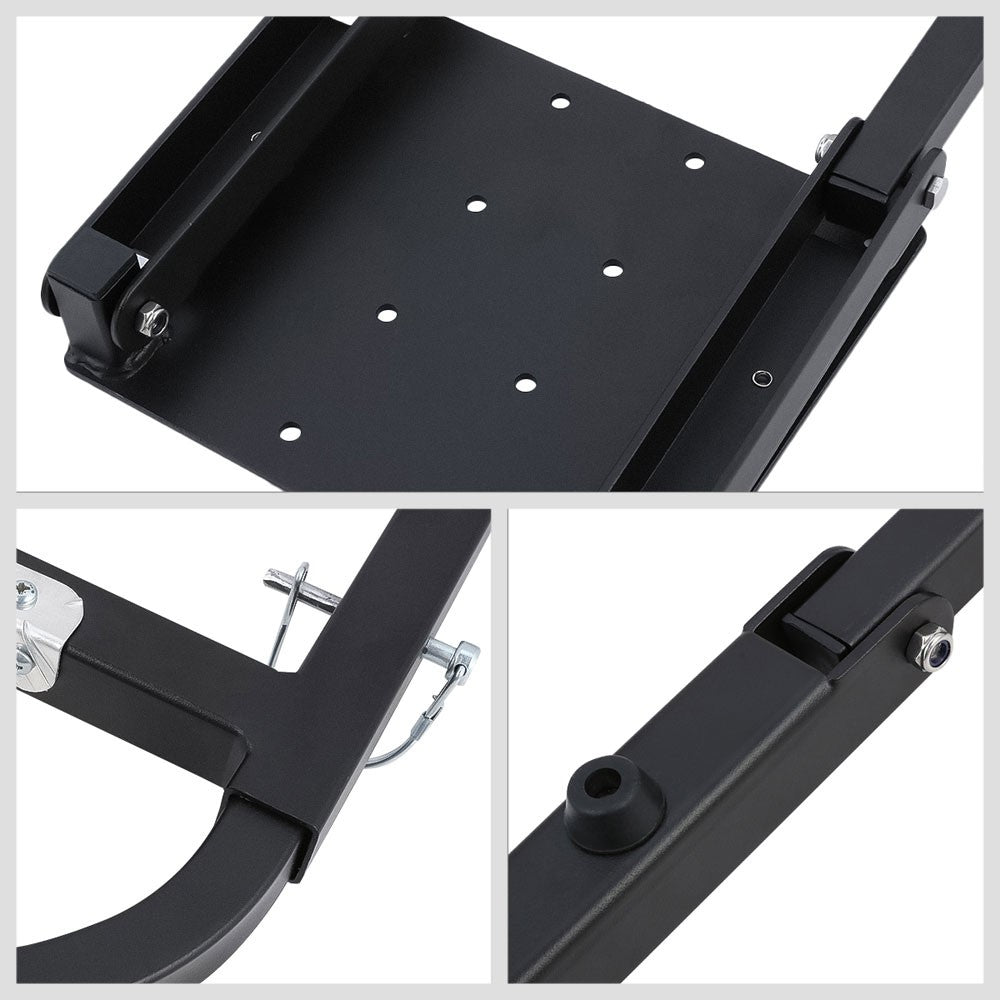 BFC-LD-8277-BK Adjustable Foldable Pickup Truck Rear Tail Gate Ladder BFC-LD-8277-BK