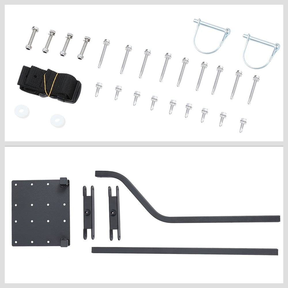 BFC-LD-8277-BK Adjustable Foldable Pickup Truck Rear Tail Gate Ladder BFC-LD-8277-BK