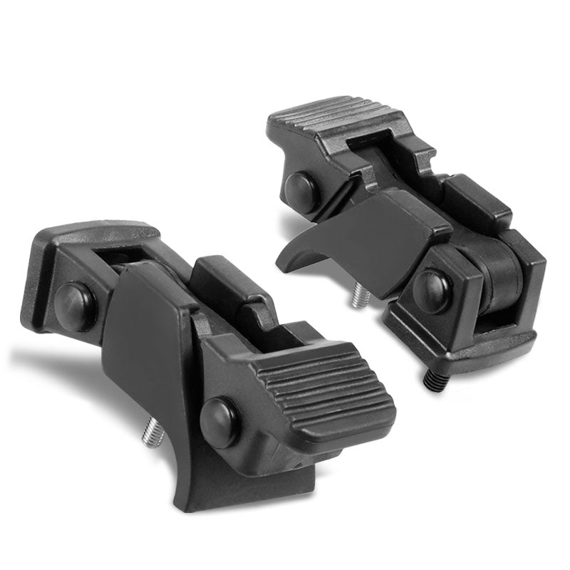 Matte Black Hold Down Buckle Hood Latch Lock Assembly For 07-17 Jeep Wrangler JK-Hood/Bonnet-BuildFastCar