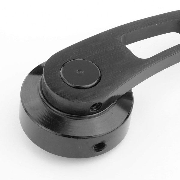 Black Universal 4.7" Long Aluminum Manual Car Door Window Crank Handle Lever Kit-Interior-BuildFastCar