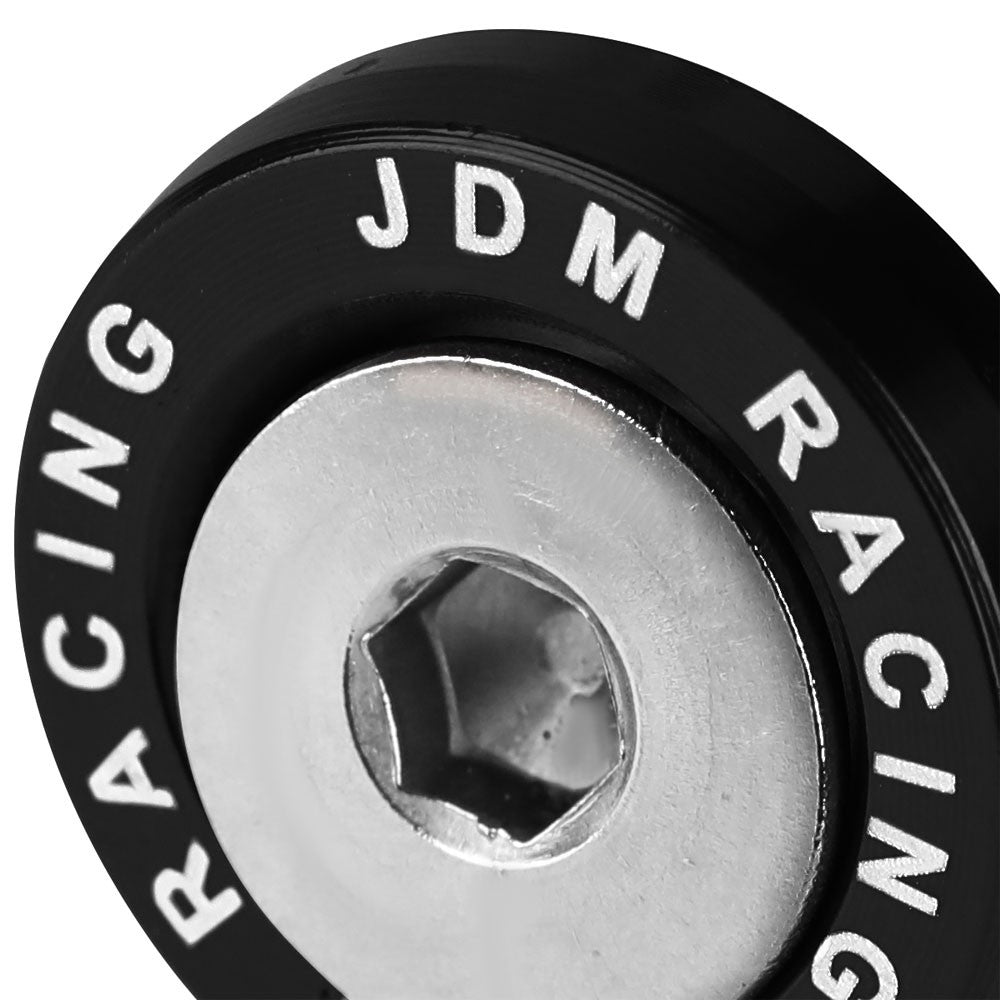 20PCs BFC Black Round JDM Pattern Fender Washer M6x1.0