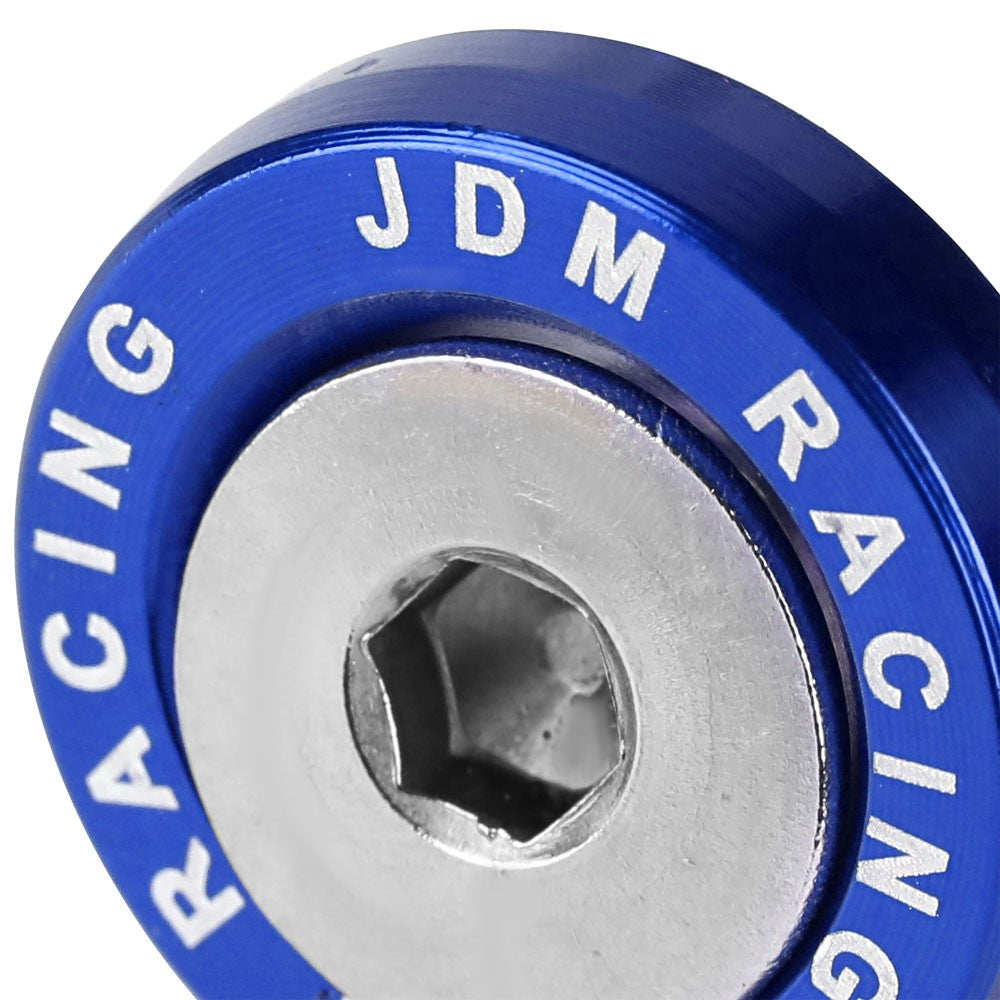 20PCs BFC Blue Round JDM Pattern Fender Washer M6x1.0